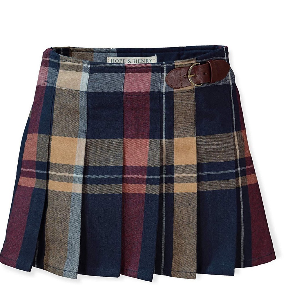 💫SOLD💫Hope & Henry Plaid Skirt